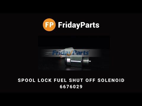 FridayParts Spool Lock Fuel Shut Off Solenoid