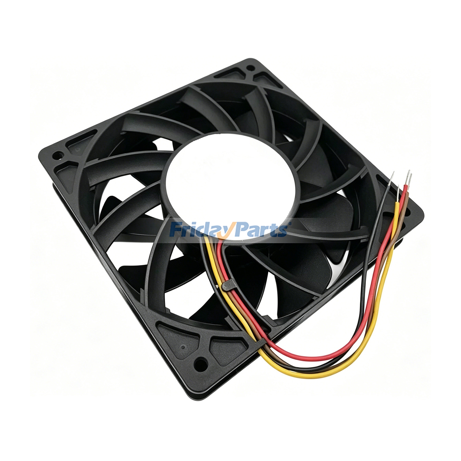 Ventilador de refrigeración de 4 cables, 48 ​​V, 0,42 A, de repuesto para Sany 9GV1248P4G041
