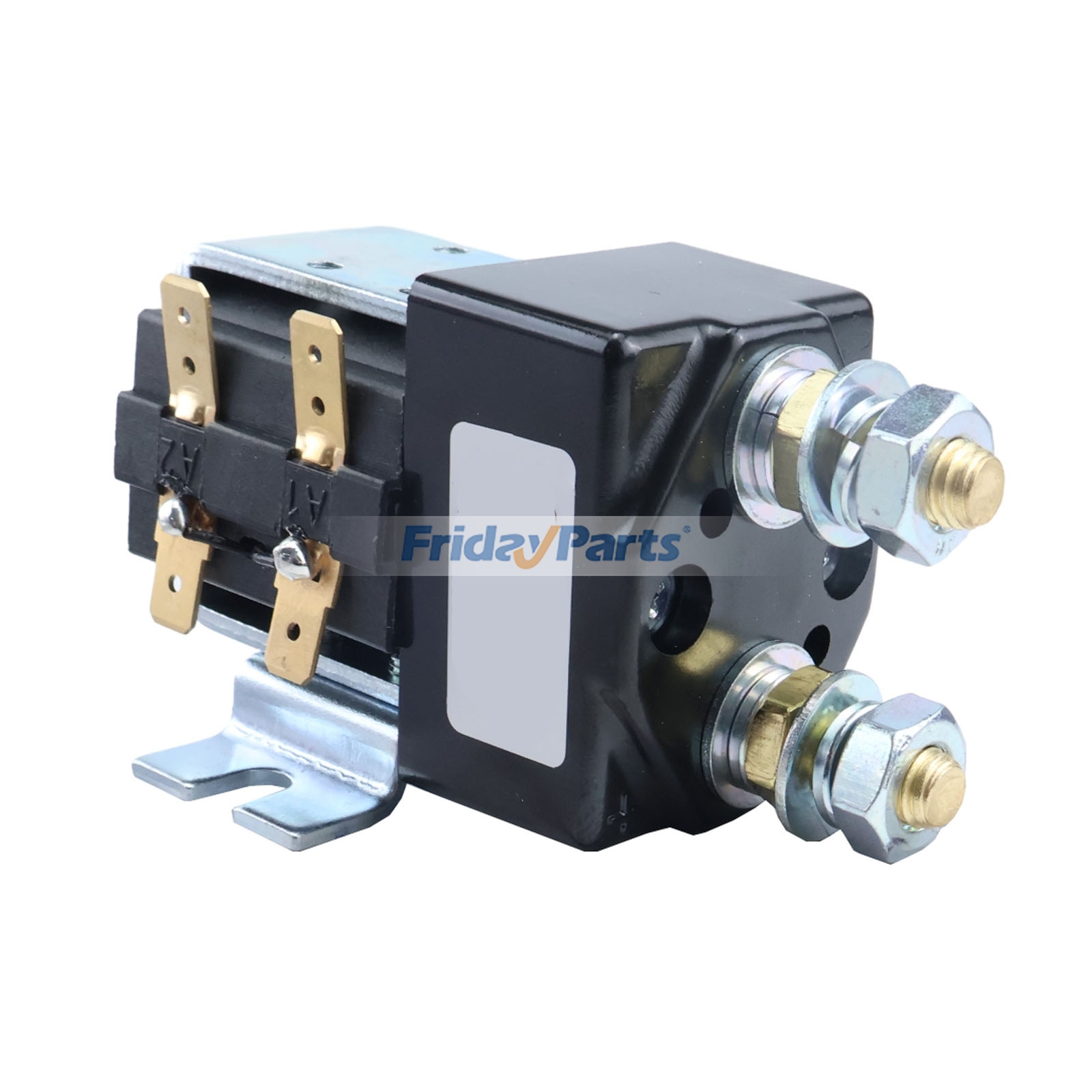 Contactor solenoide de acción simple Albright SW80-10 de 48 V y 100 A para equipos de automatización industrial.