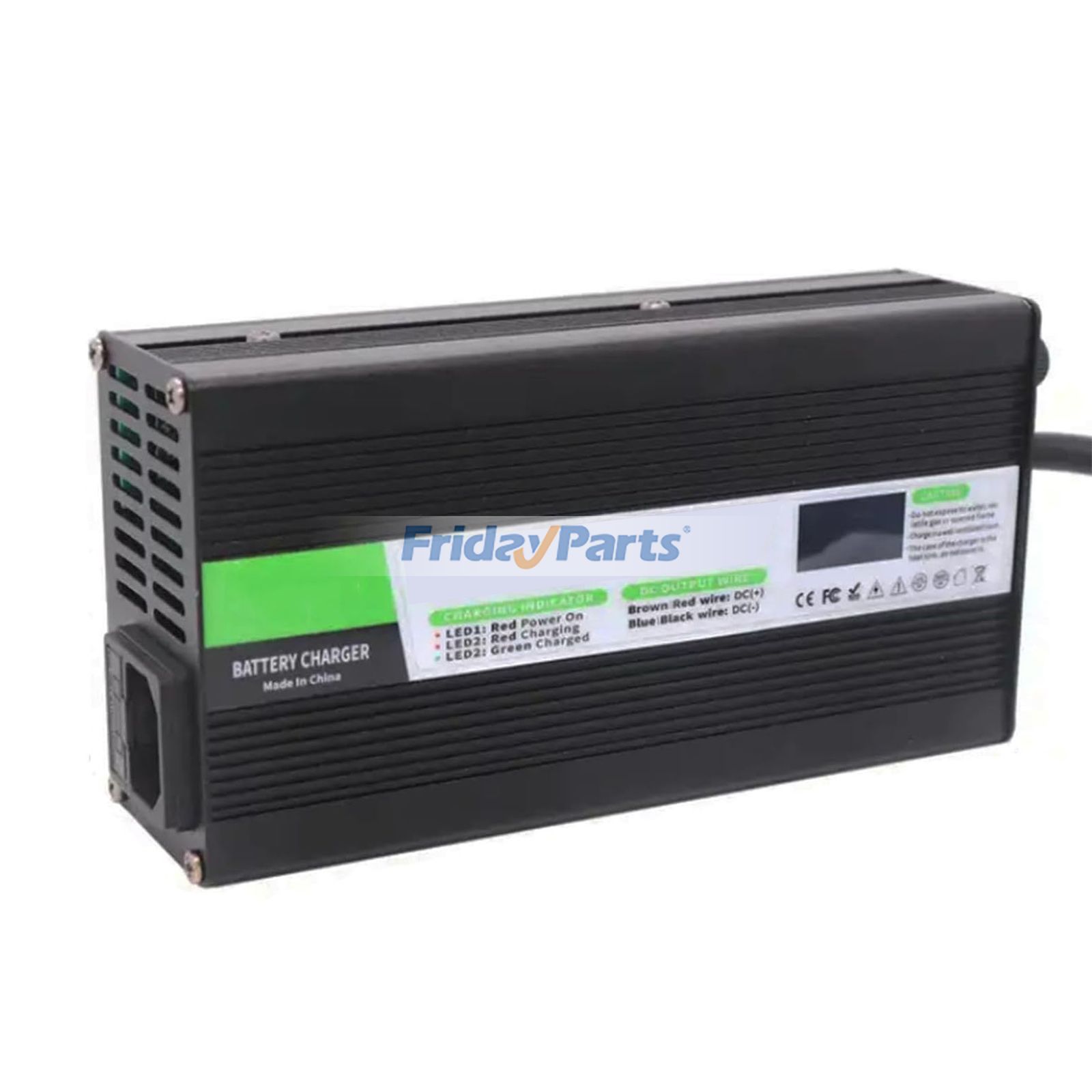 Chargeur de batterie 48 V 10 A avec prise européenne pour voiturette de golf Club Car