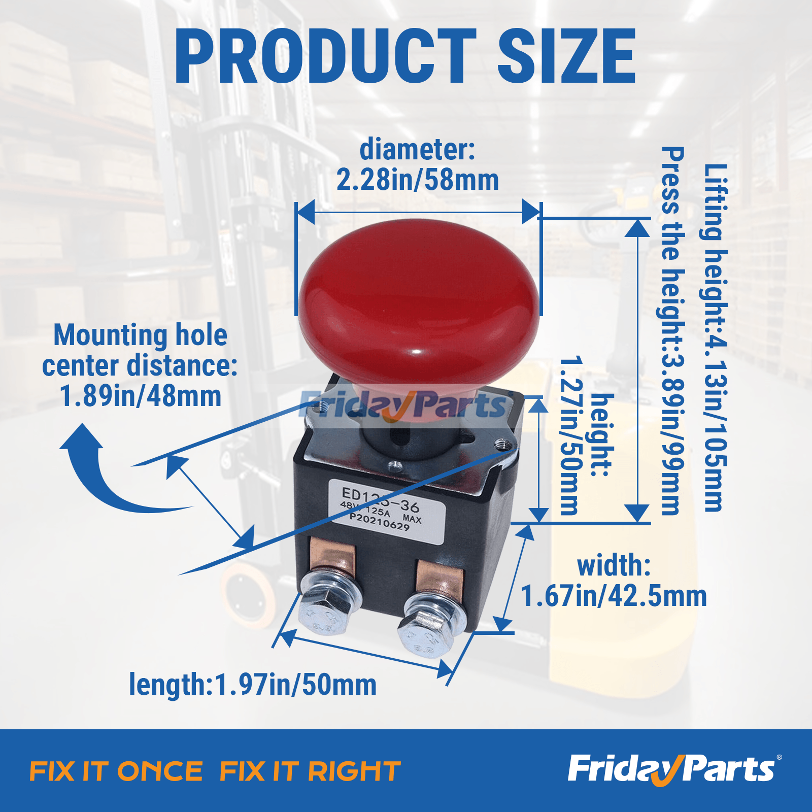 Parte para Montacargas