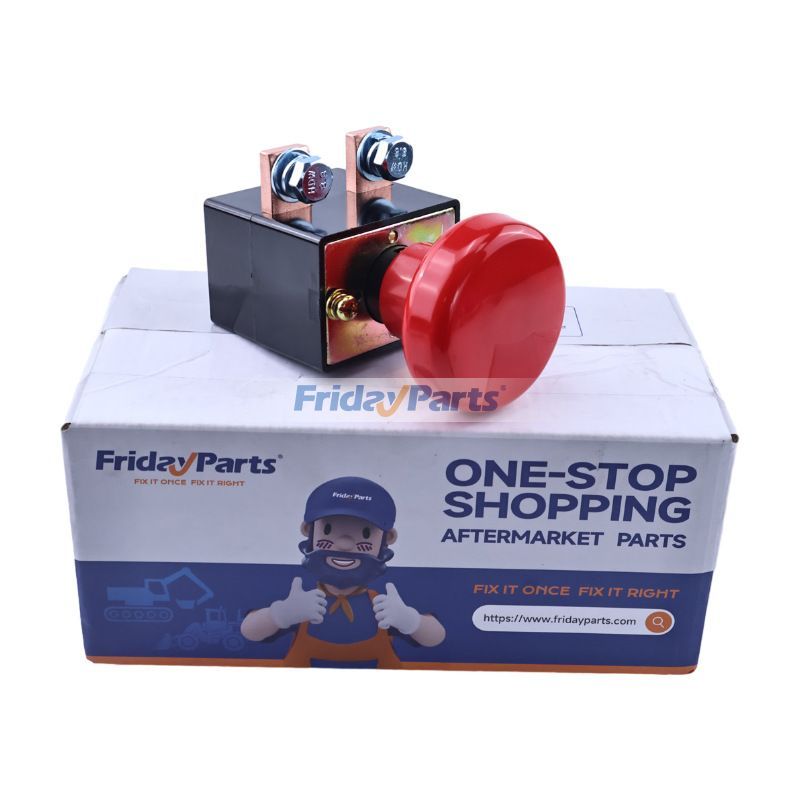 48V 125A Emergency Stop Switch 1115-520011-00 for Big Joe EZ30 E30 EZ40 D40 S22 S30 T15
