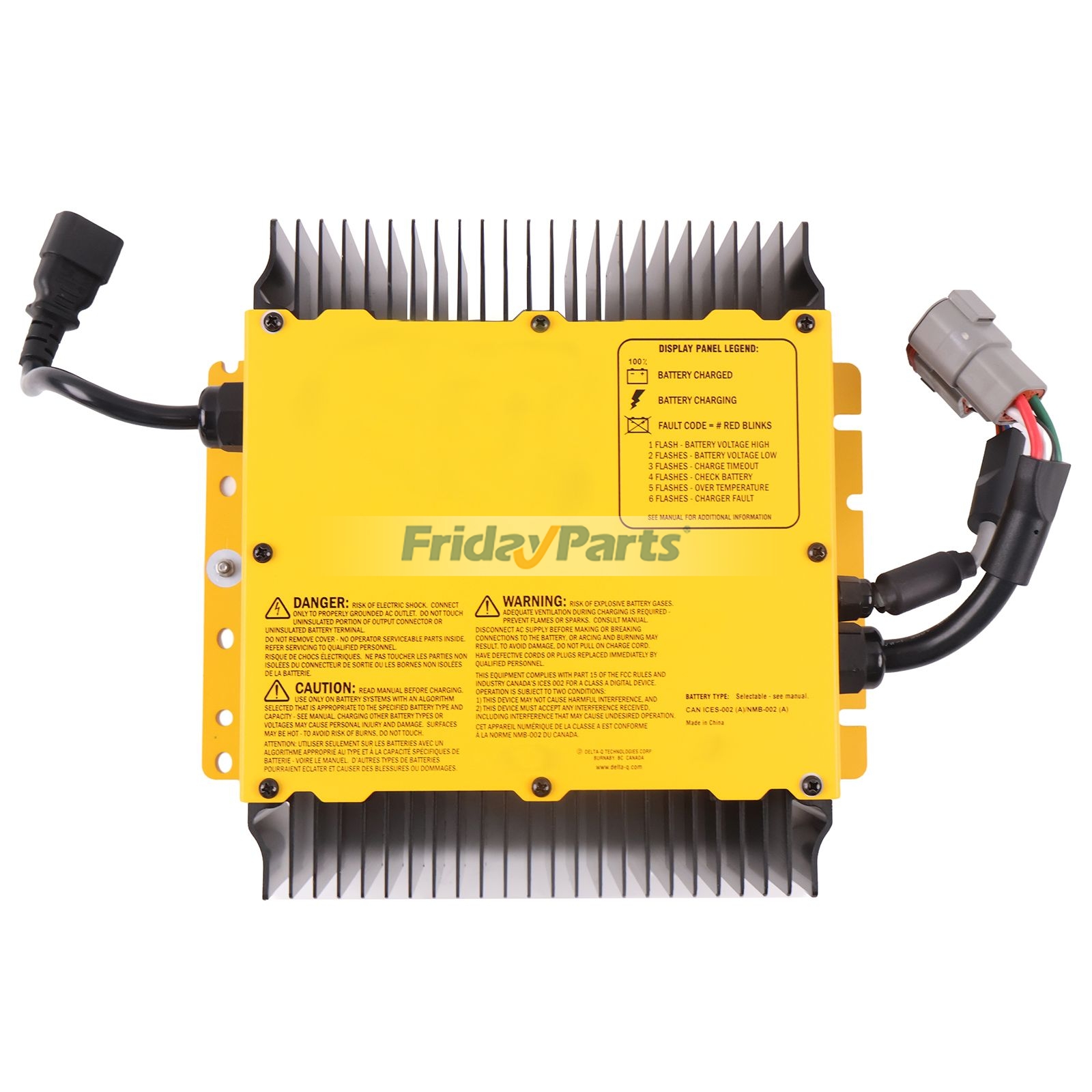 FridayParts Battery Charger