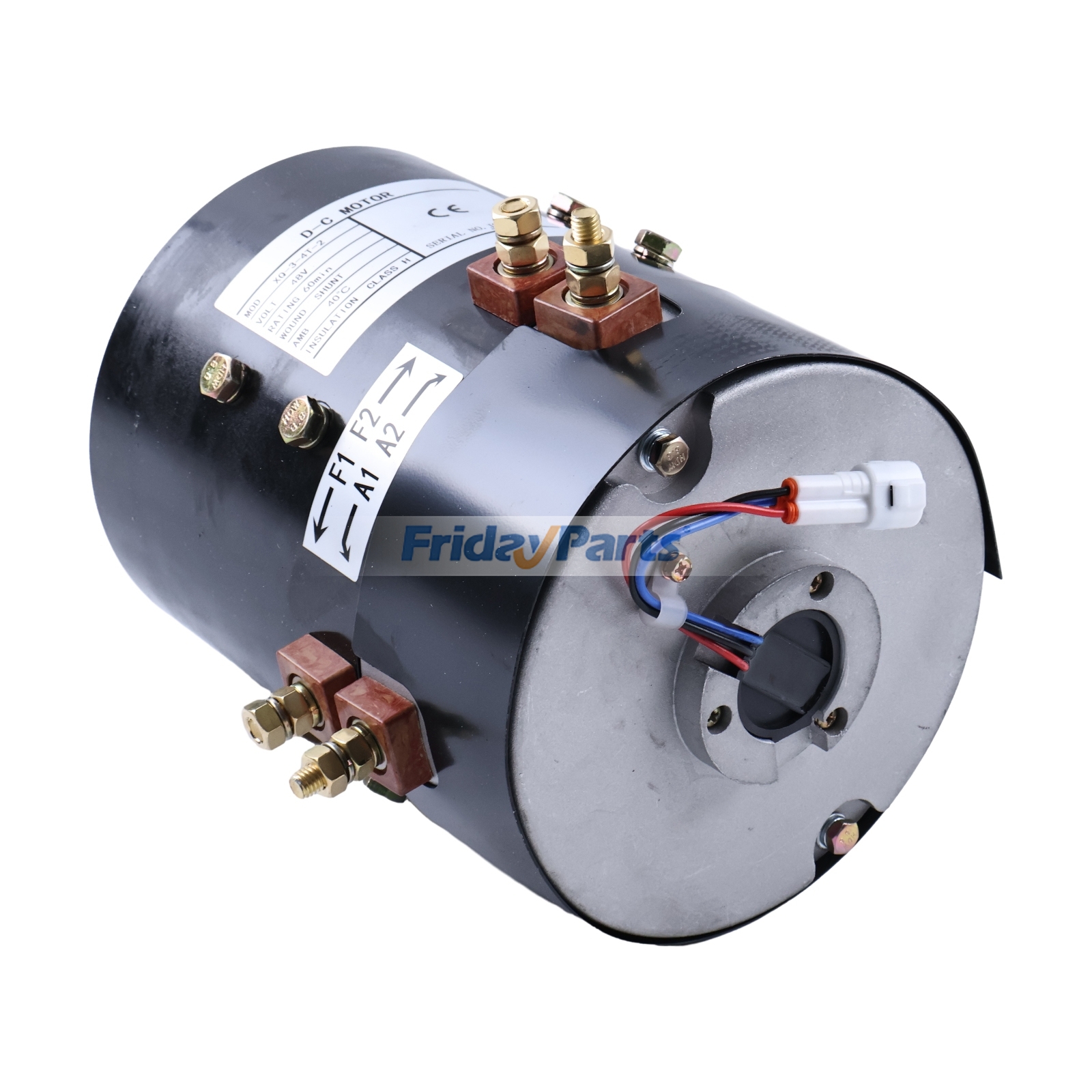 Moteur électrique 48 V 2,6 kW 30 min 2 900 tr/min DM430-06D 170-505-0001 pour voiturette de golf Yamaha G22E YDRE 2003-2014 EZGO TXT