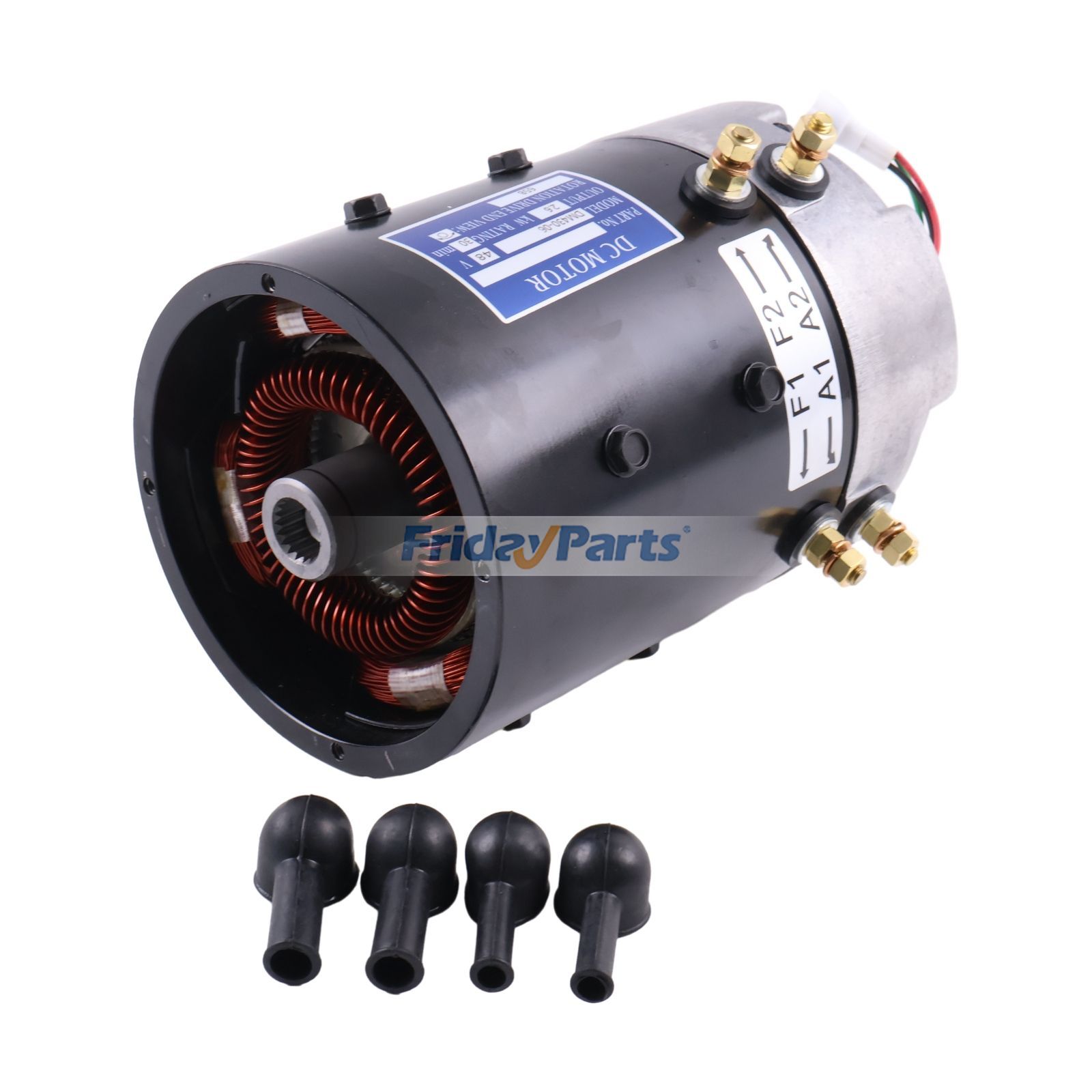 Motor eléctrico DM430-06 de 48 V y 2,6 kW para carrito de golf Yamaha