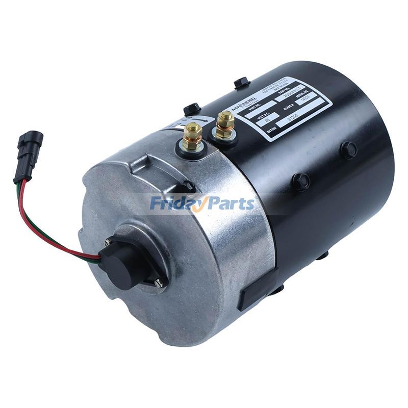 Moteur électrique à courant continu 48 V 3 kW ZQS48-3.0-T pour voiturettes de golf électriques Tomerlin E-Merge EZGO KDS Club Car et autres.