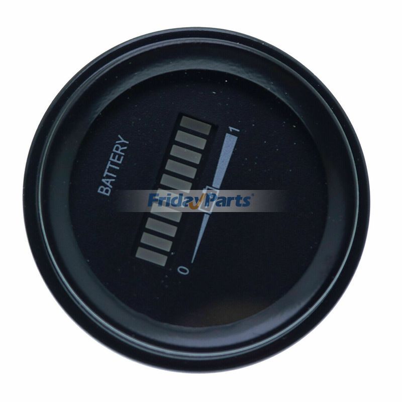 Indicateur de batterie rond 48 V 4 ports pour VTT, pour voiturette de golf EZGO Club Car, chariot élévateur