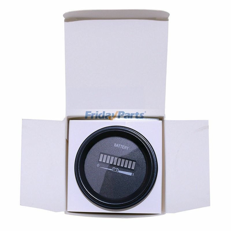 Battery Meter Indicator Round for Forklift,Golf Cart