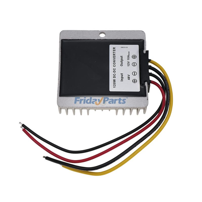Convertisseur de tension DC/DC 48 V Réducteur de tension jusqu'à DC 12 V 10 A Étanche pour pour Voiturette de Golf Pour AUTRE MARQUE