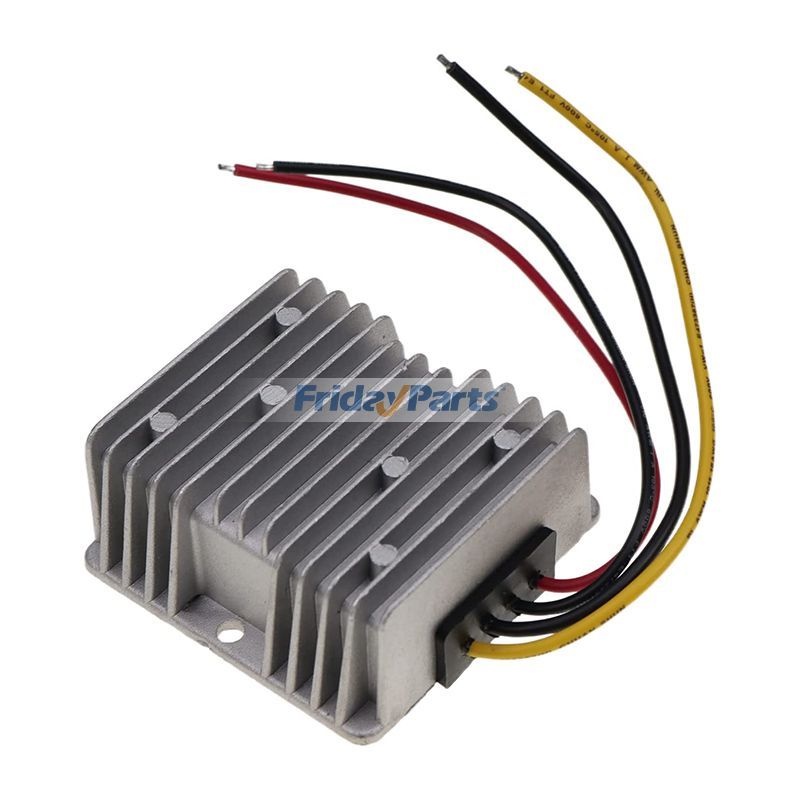 Convertisseur de tension DC/DC 48 V Réducteur de tension jusqu'à DC 12 V 10 A Étanche pour de FridayParts