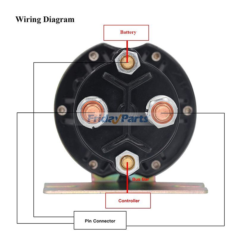 Golf Cart 48V Solenoid Relay for EZGO 2010-Up & All MPT 800/1000 Trombetta