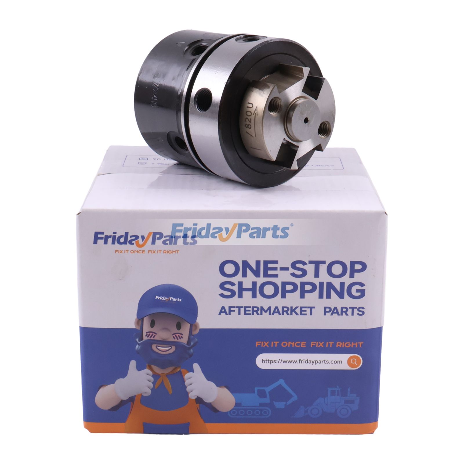 4/9R DPA Fuel Injection Pump Head Rotor 7180-819U for Perkins Engine 1004.4 Massey Ferguson Tractor 4265 4283 4290 JCB Backhoe Loader 3CX