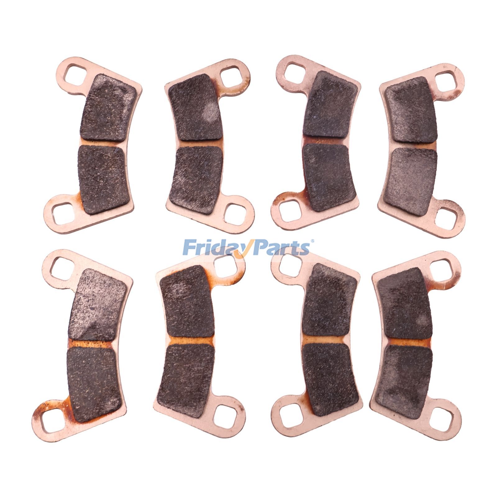 4 Pairs Brake Pad 2203318 for 2008-2025 Polaris UTV General Ranger XP 1000 ATV Sportsman 570