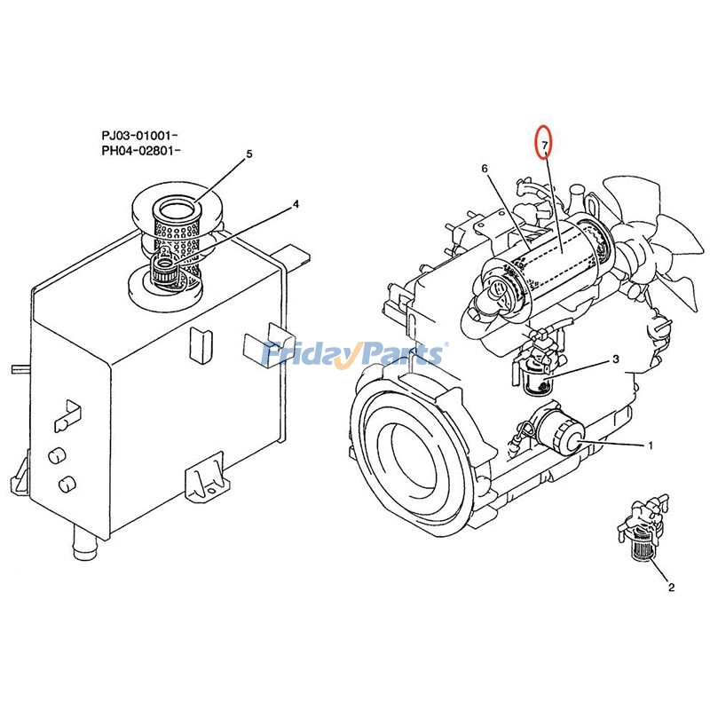 Excavator Air Filter