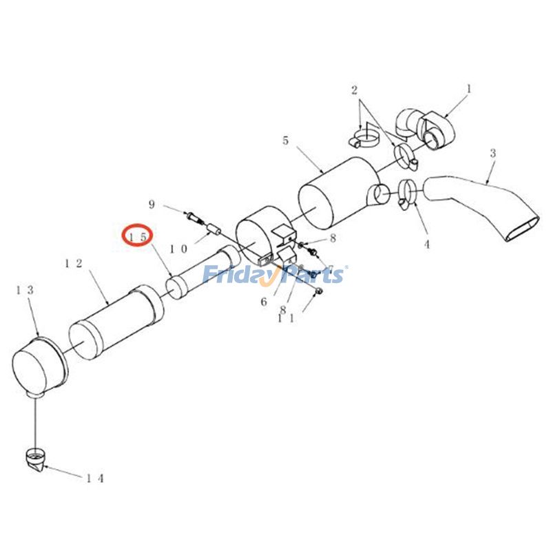 Filtro de aire de 4 piezas 314531177 para New Holland G6030 MC28 EH35 T1510 T2220 BOOMER 2030 2040 WORKMASTER 33 de FridayParts