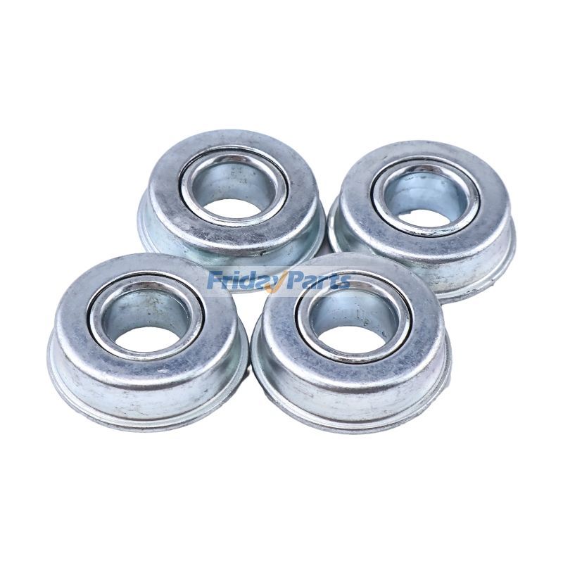 4 Pieces Ball Bearing 104-8699 for Exmark Cub Cadet Lawn-Boy MTD Troy-Bilt White Outdoor Toro Mower