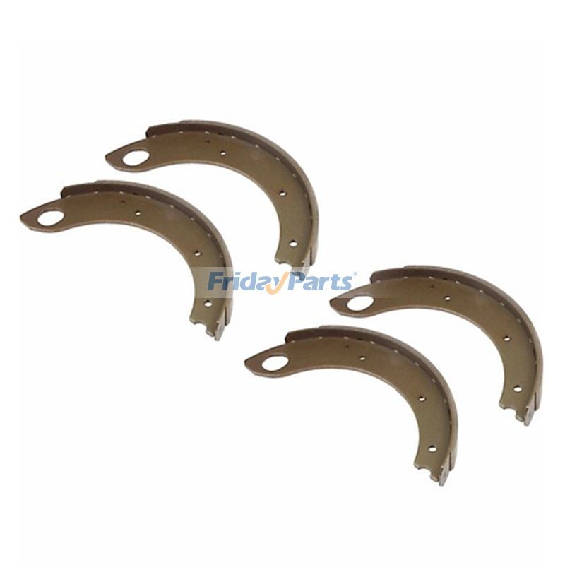 4 Pieces Brake Shoe 830480M92 for Massey Ferguson Tractor 135 150 230 235 245 MF35 MF40 MF50 TO35