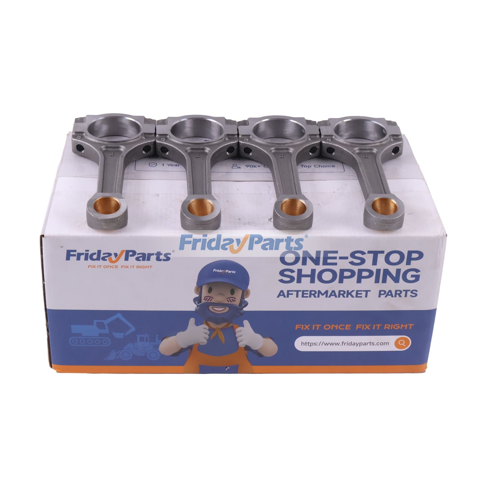 Bielle 4 pièces 23510-2G440 pour Hyundai Genesis Coupé Santa Fe Sonata Kia Sorento Sportage Optima 2.0L Turbo 2012-2016