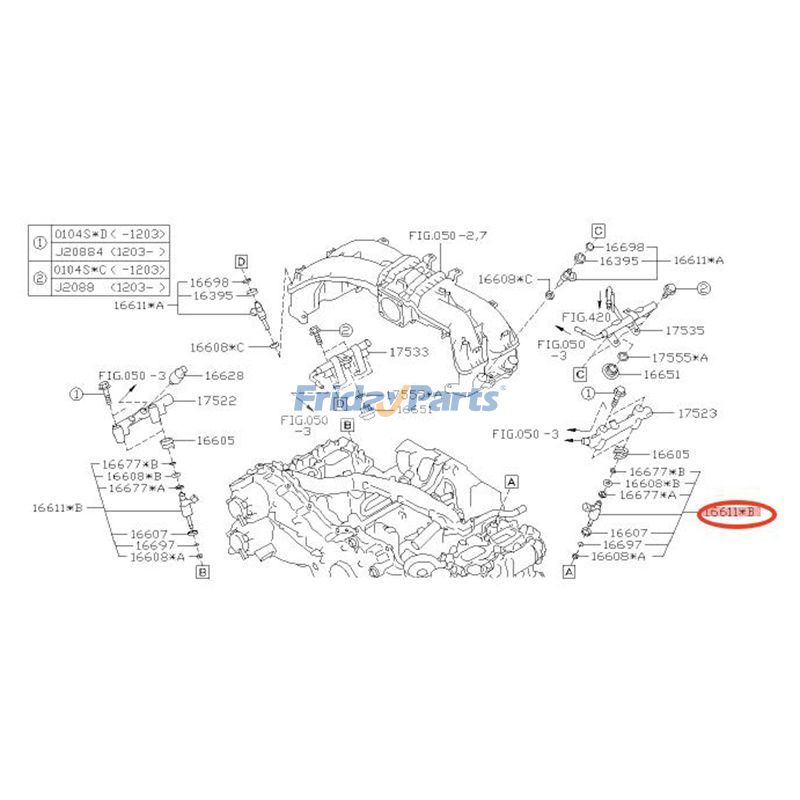 FridayParts Einspritzdüsen