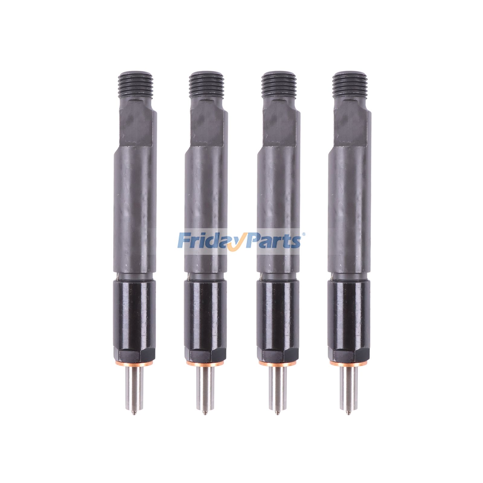 Inyector de combustible de 4 piezas 0432193450 0211-3547 para motor Volvo D4D KHD Deutz TCD2012