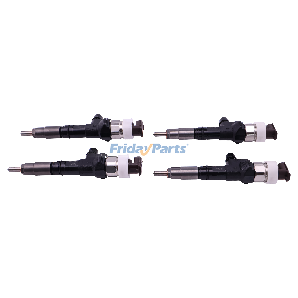 4 Pieces Fuel Injector 1J770-53050 1J770-53070 1J770-53074 1J770-53051 295050-1980 for Kubota Engine V3307-CR-TE4 V3307 Tier 4