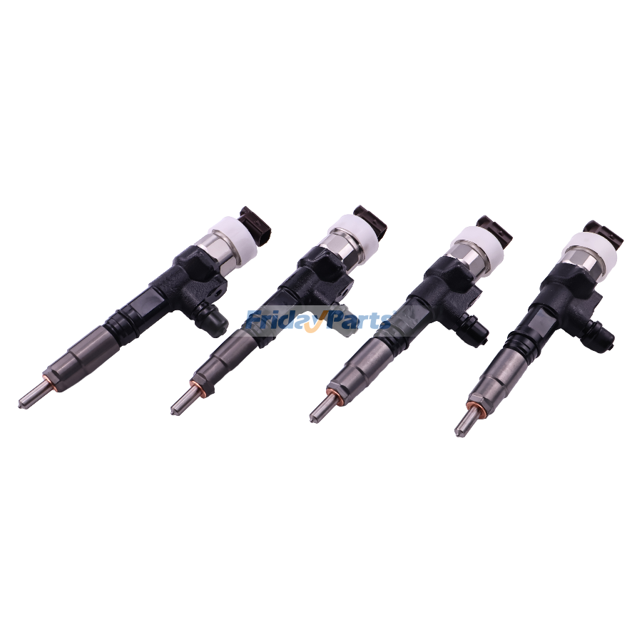 4 Pieces Fuel Injector 1J770-53050 1J770-53070 1J770-53074 1J770-53051 295050-1980 for Kubota Engine V3307-CR-TE4 V3307 Tier 4