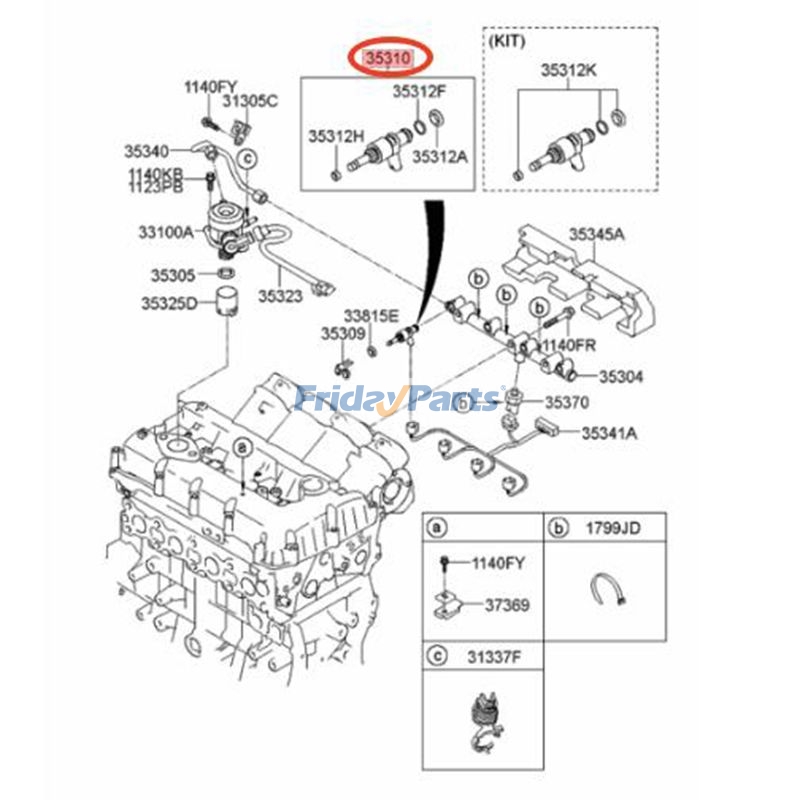 FridayParts Einspritzdüsen