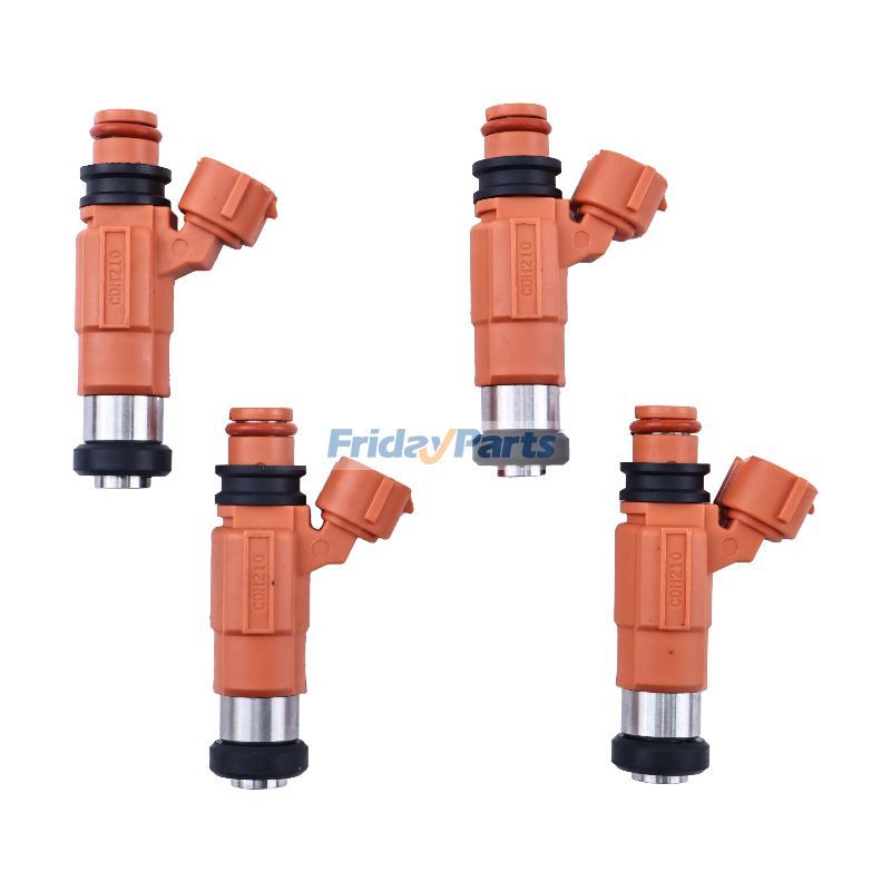 4 Pieces Fuel Injector 842-12223 for Chevrolet 2001-2003 Tracker 2002-2005 Dodge Stratus Mitsubishi Eclipse