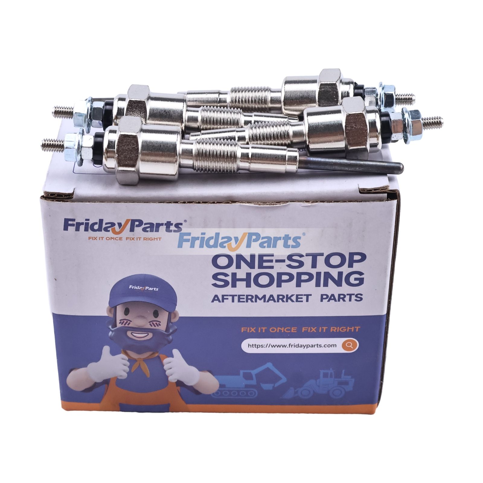 4 Pieces Glow Plug 0-250-200-035 for Leyland Tractor 154