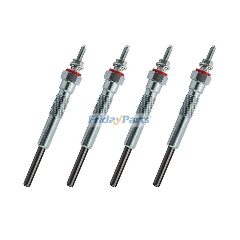 4 bujías incandescentes 3T-9563 para motores Caterpillar CAT D398 D398B D353