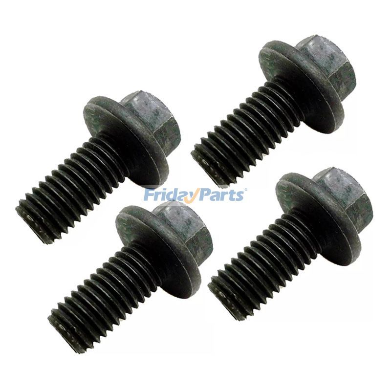 4 Pieces Hexagon Flange Head Cap Screw 3901249 for Cummins Engine BS3 5.9 liter B