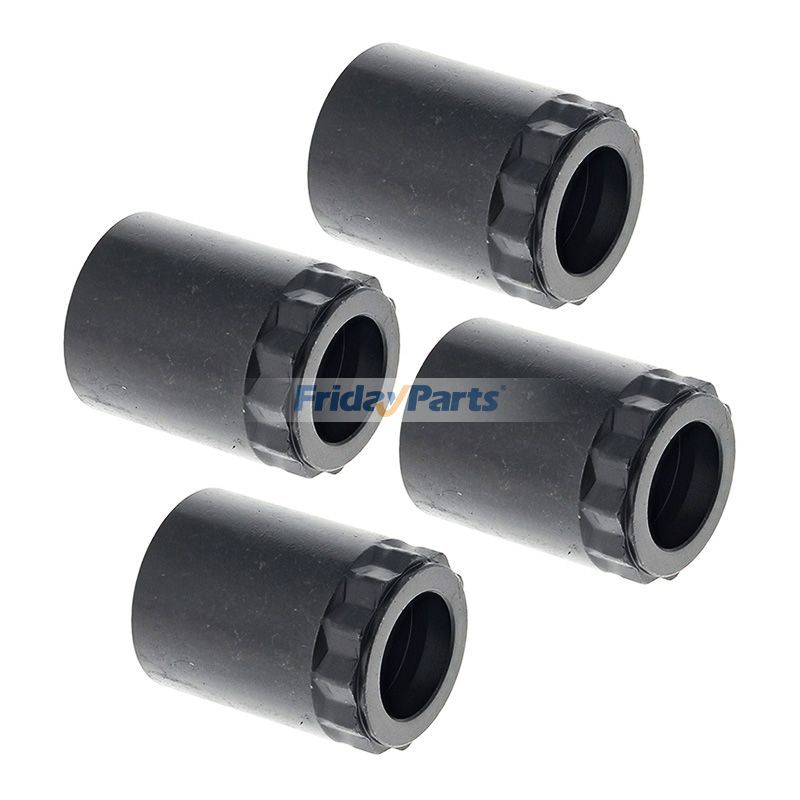 4 Pieces Injector Nozzle Nut 114250-53080 for Doosan Excavator SOLAR 55-V PLUS SOLAR 75-V
