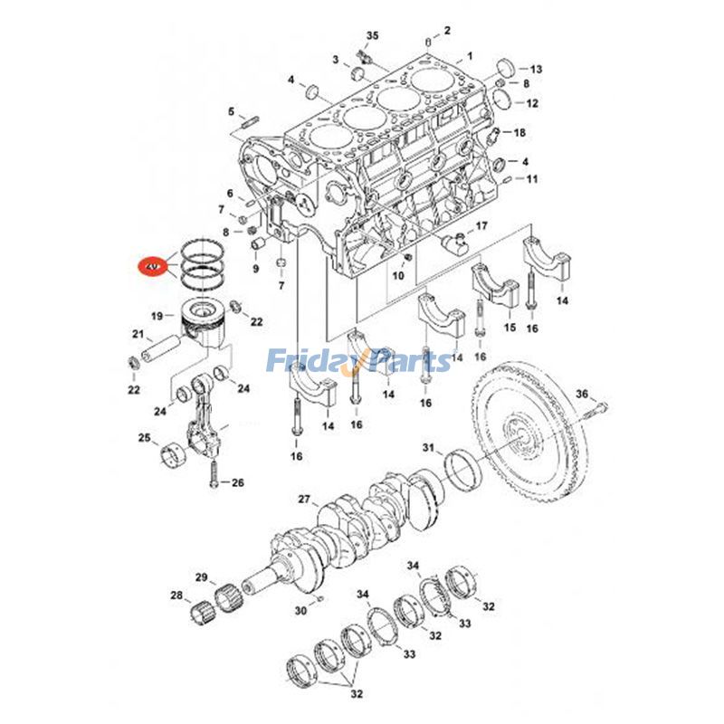 Piston Ring in Stock in China