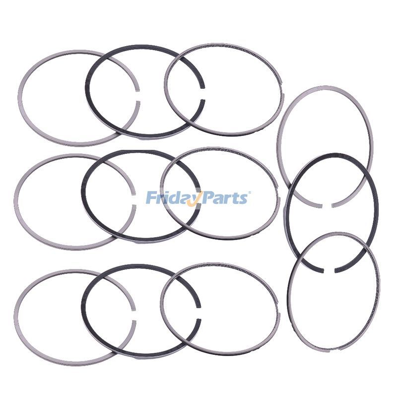 4 Pieces Piston Ring Set 6692364 for Bobcat Loader S750 S770 S850 T770 T870 A770 T750