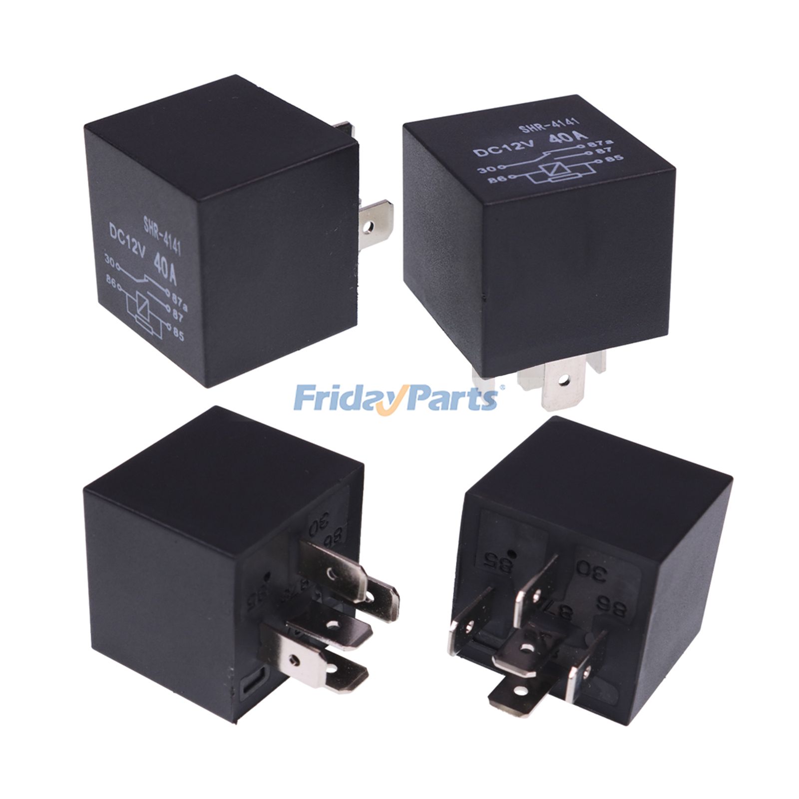 4 Pieces Relay - Replaces Hella 4RD 931 680-01