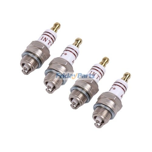 Robin Engine Plug 4 Pieces Spark Plug BPMR4A for NGK Subaru Robin Solid Lawnmower