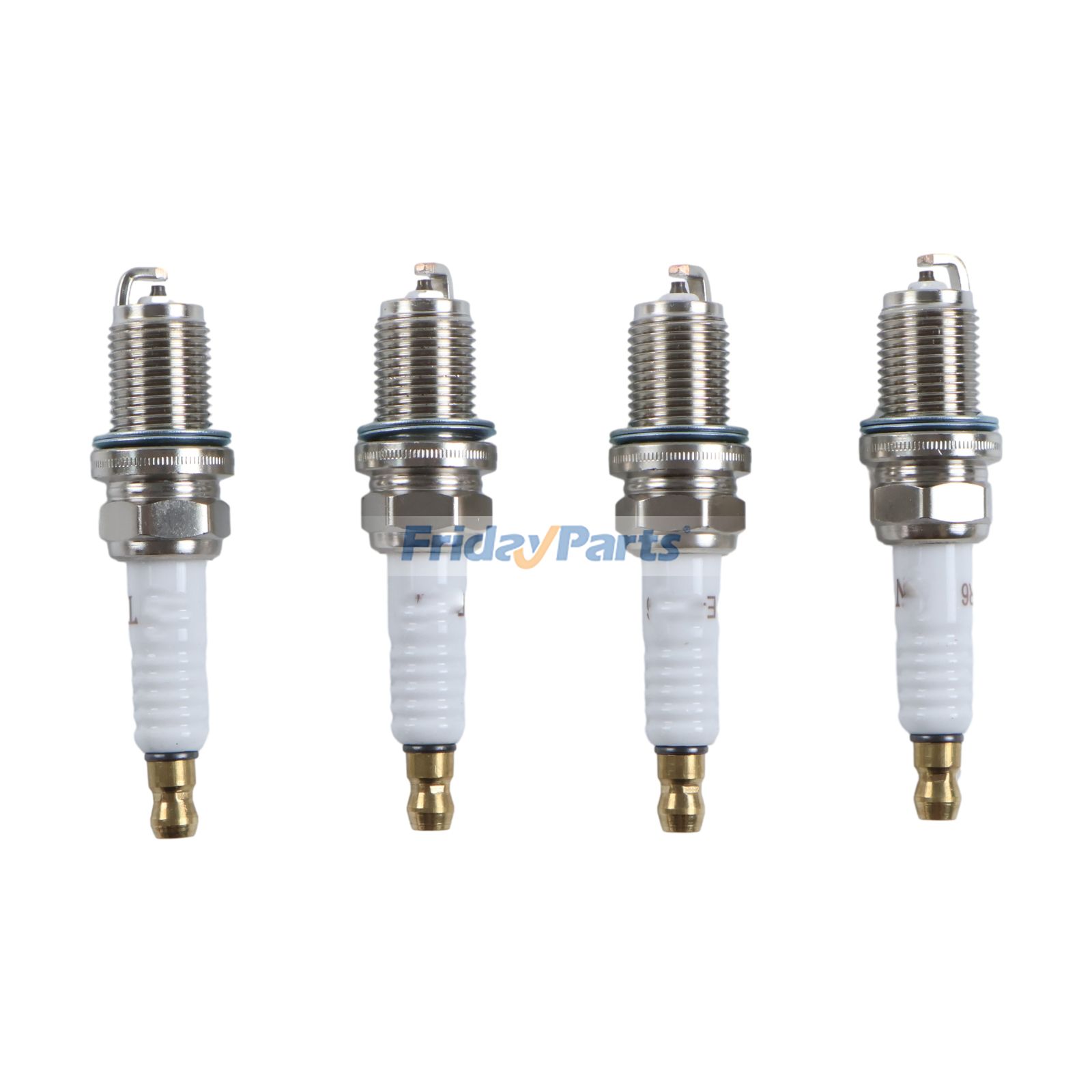 4 Pieces Spark Plug MIU11020 for Briggs & Stratton Engine 31P707 40H777 John Deere Mower Z335E Z915B Z925A E100