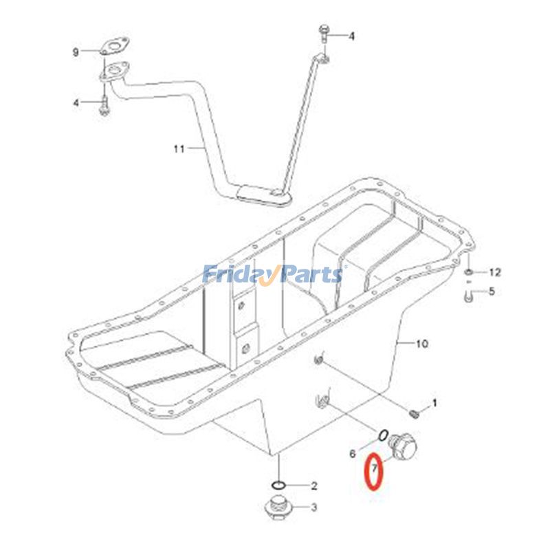 Threaded Plug for Dozer,Excavator,Forklift,Loader