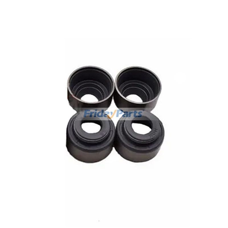 4 Pieces Valve Stem Seal 6204-41-4540 for Komatsu Engine 3D95S 4D95S SA6D95L SAA6D140E SAA6D95LE Forklift