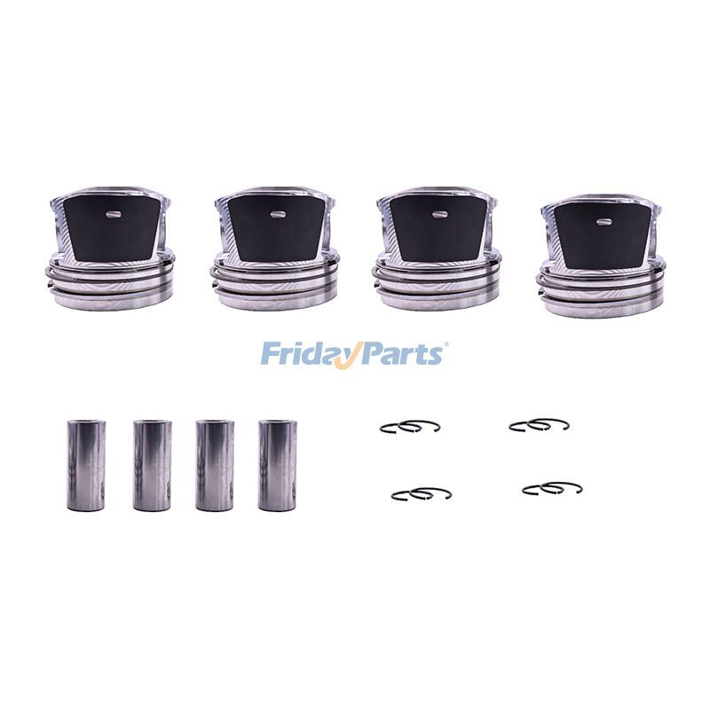 4 Sets Piston Kit 0427-1974 6673152 for Deutz Engine