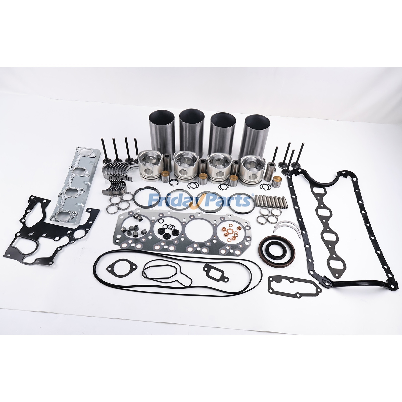 Overhaul Rebuild Kit for Isuzu 4JB1 4JB1T Engine Bobcat 1213 843 853 960 2060 2070 Loader