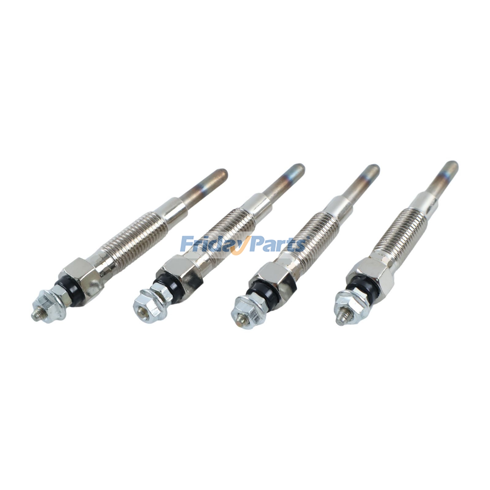 Lot de 4 bougies de préchauffage 12 V 371-6702 pour moteur Caterpillar CAT 3044C C3.4pour