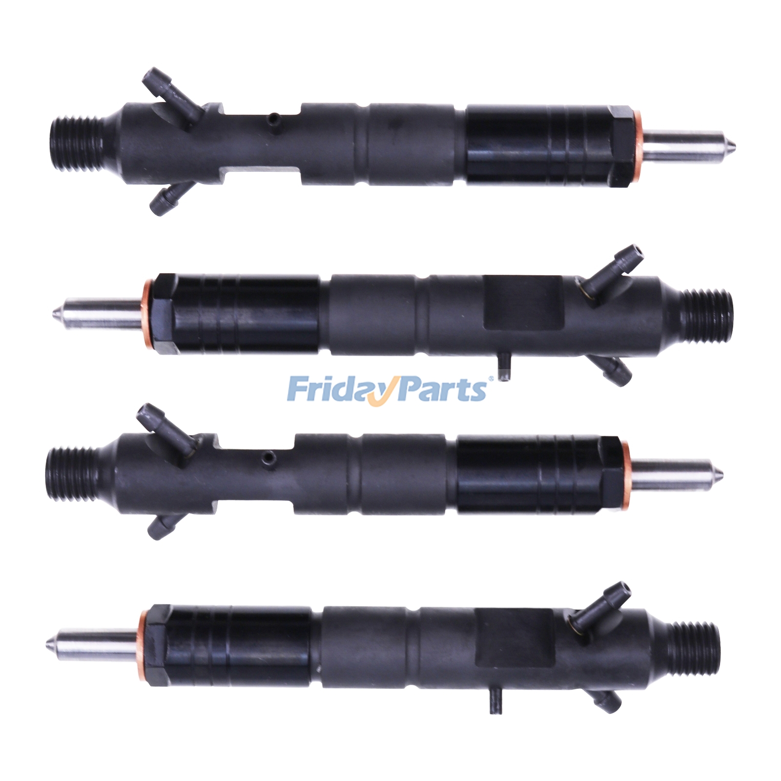 4 piezas de inyector de combustible 20R-0473 233-7972 para motor Caterpillar CAT 3054C 3054E 3054 3054B, manipulador telescópico TH210 TH215, retroexcavadora 416D 424D Para CAT