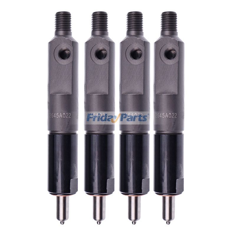 Injetor de combustível 4 peças 2645A022 17/105500 para motor Perkins Q20TC T4.40HTR JCB Loader 3CX 3CX-2 3CX-4 3C-2 4CX 4C-4