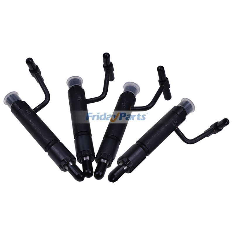 4Pcs Fuel Injector 729506-53100 729570-53200 for Yanmar Engine 4JH2 4JH2E 4JH2-E 4TN84L 4TNA78 4TNA78T 4TNC88L Tractor FX435