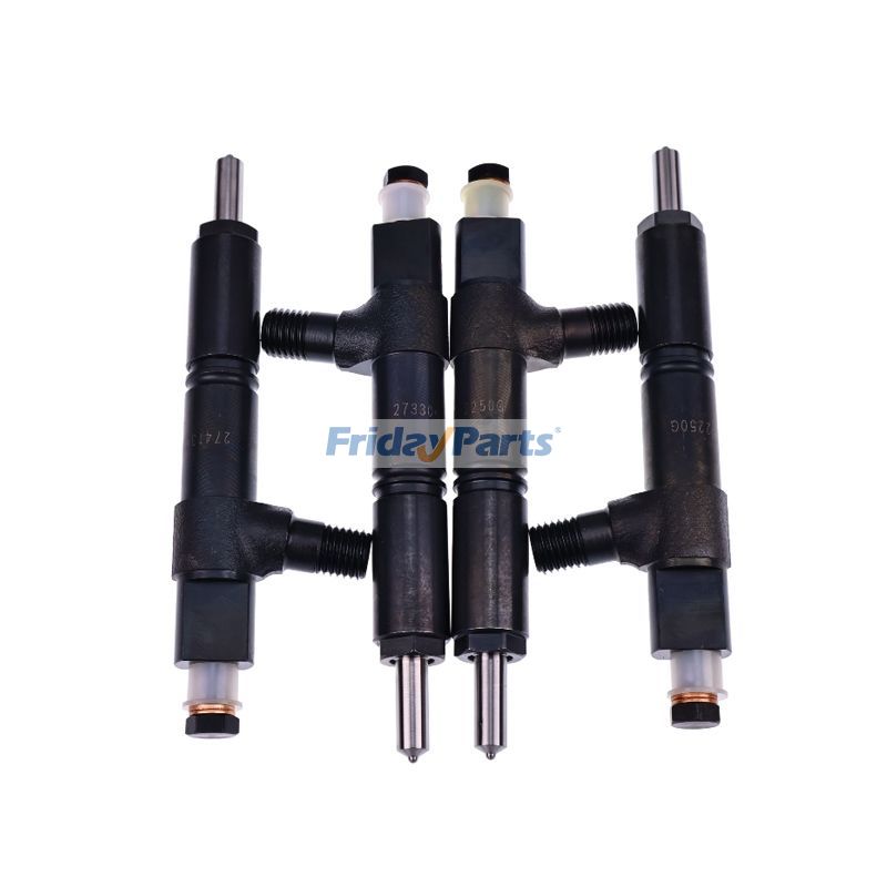 4Pcs Fuel Injector Kobelco New Holland for Excavator