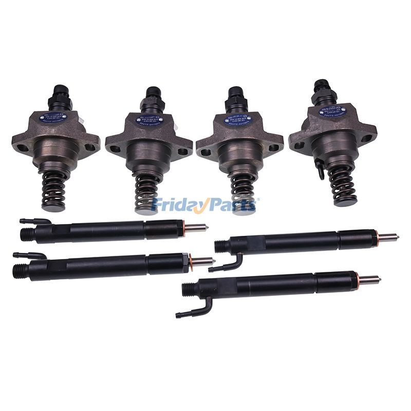 Kit de 4 inyectores de combustible y bomba de inyección 49929GT para motor Deutz F4L1011F Genie GS-3384 GS-3390 S-40 S-65 Z-45/22