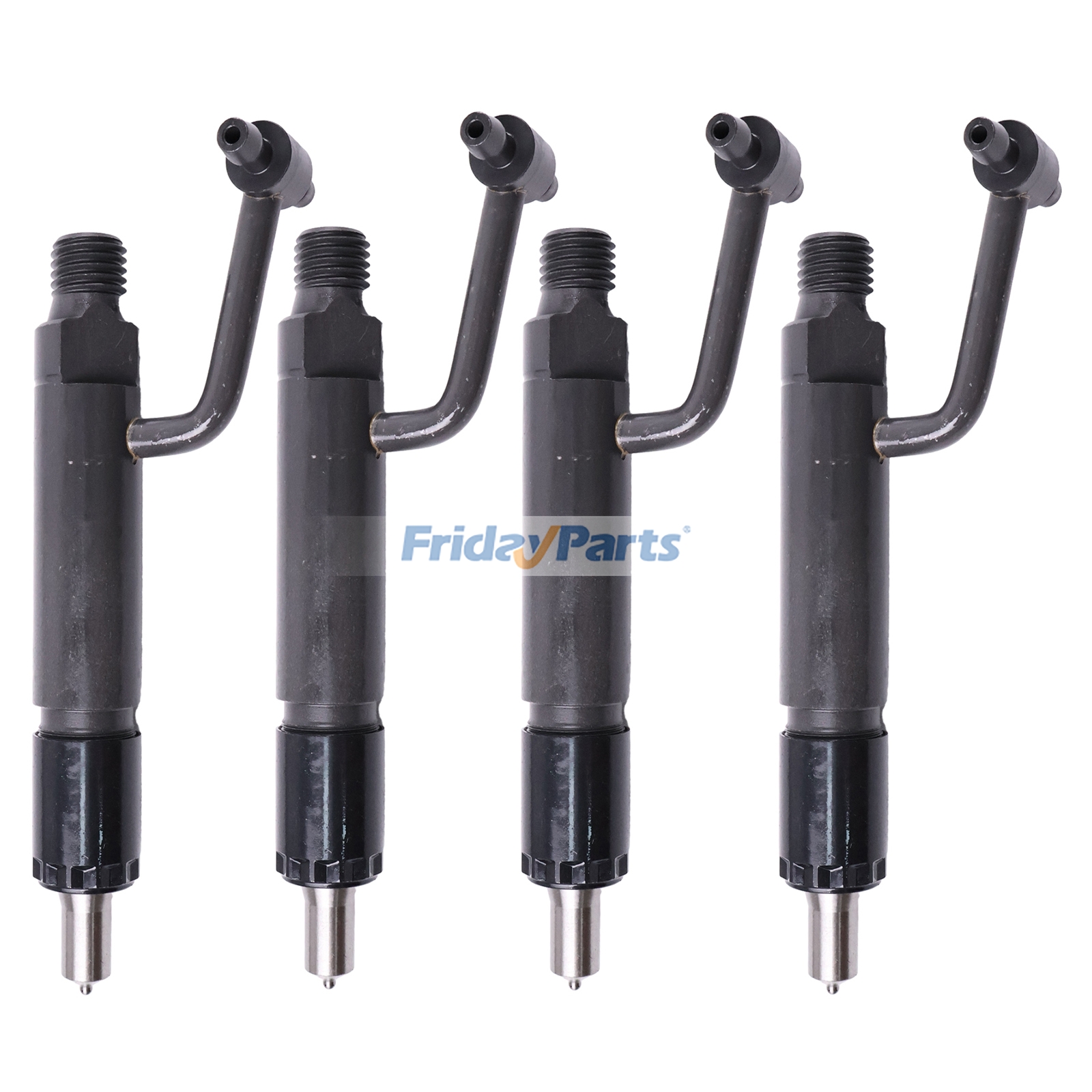 4 piezas de inyector de combustible AT110293 para Yanmar 4TNE84 4TNE88 Tractor compacto John Deere 4300 4400 4500 4600 4700 4410 4710 para Motor,Excavadora,Pala cargadora,Cortacésped,Tractor