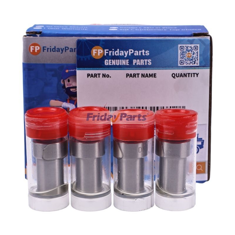 4 Stücke Kraftstoffeinspritzdüse 19202-53610 für Kubota Motor D722 D902 D905 Bagger KX101 KX151