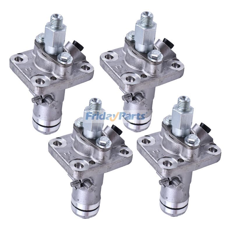 4 Pieces Fuel Injector Pump Assembly 8973148952 for Isuzu 4LB1 4LE1 4LE2 4LC1 Engine John Deere 50C 35C 27C Hitachi ZX27U ZX30U ZX35U ZX40U ZX50U ZX55UR Excavator